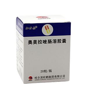 奥美拉唑肠溶胶囊/20mg*28片